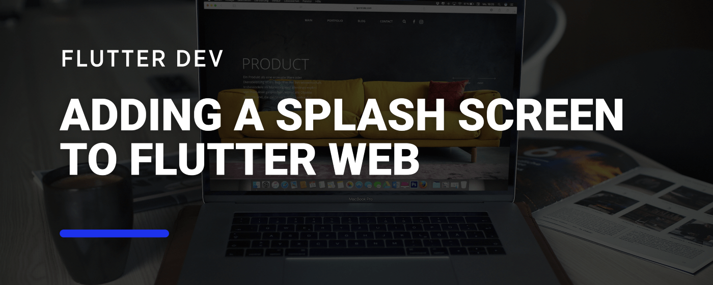 Adding a Splash Screen to Flutter Web